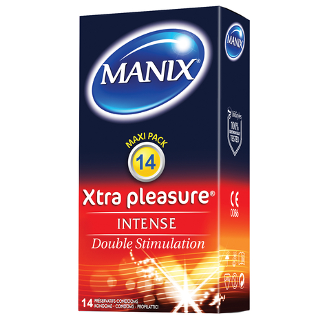 Manix Xtra Pleasure 14 Pezzi