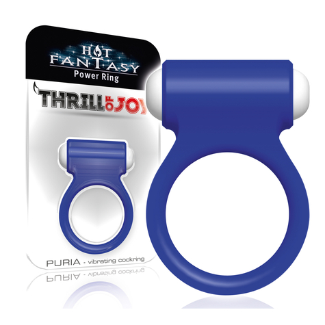 Hot Fantasy Thrill Of Joy Puria Vibro Ring Blu