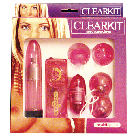 Clearkit Seethru Pink-Transp. (5 Pieces)