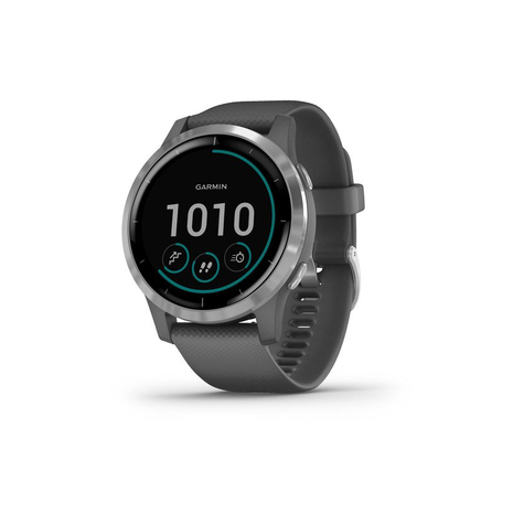 Garmin Vivoactive 4 Gps Smartwatch Per Il Fitness Grigio Scuro / Argento
