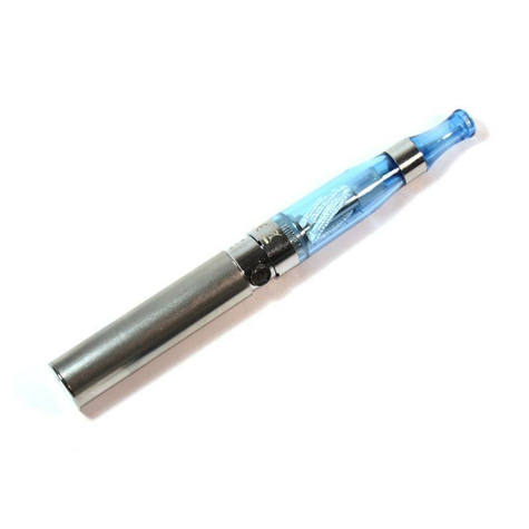 Ttzig E-Sigaretta Proset Clearomizer Starter Kit (Blu + Manico Cromato)