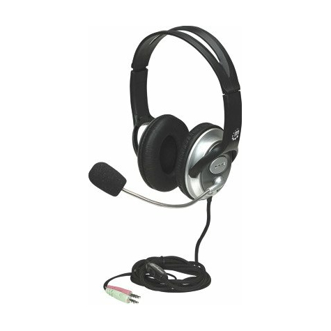 Manhattan Classic Stereo Headset Microfono Flessibile E Alta Qualità Audio