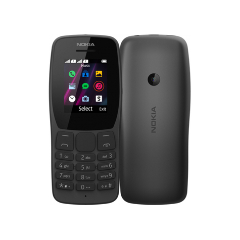 Nokia 110 Dual Sim Nero