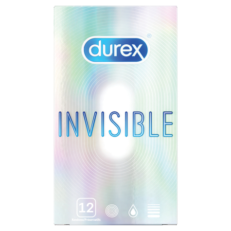Durex Invisible 12 Pezzi.