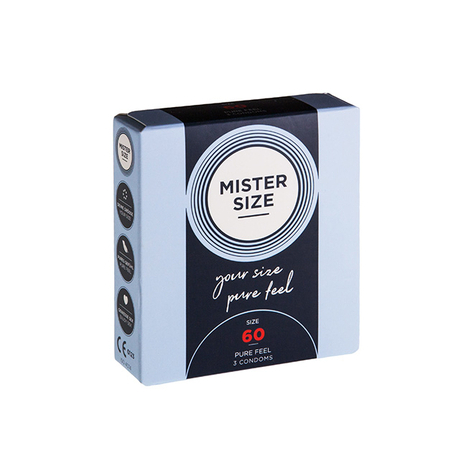 Preservativi Mister Misura 60 Mm (Set Di 3)