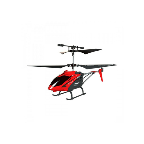 Elicottero Syma S5h Funzione Hover A 3 Canali A Infrarossi Con Gyro (Rosso)