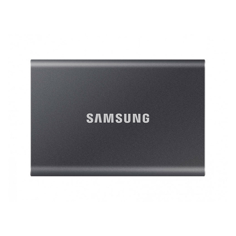 Samsung Ssd Portatile T7 500gb Titan Grey Mu-Pc500t/Ww