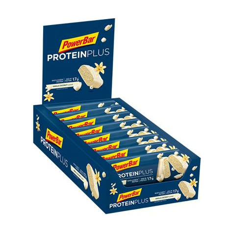 Powerbar Protein Plus 30% Ad Alto Contenuto Proteico, 15 Barrette Da 55 G
