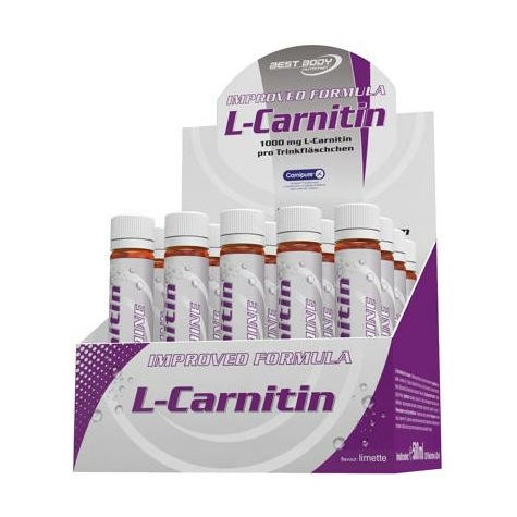 miglior corpo nutrizione l-carnitina, 20 x 25 ml fiale