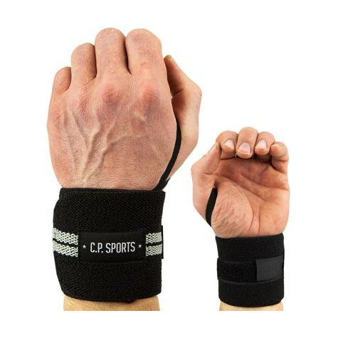 C.P. Sports Professional Wrist Supports, Nero