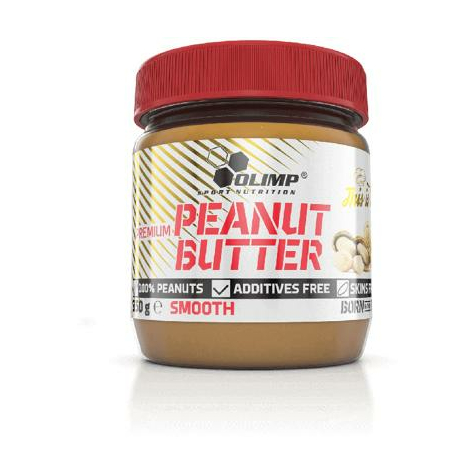 Olimp Premium Peanut Butter, Smooth, Barattolo Da 350 G