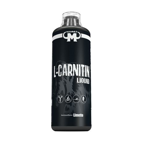 Migliore Corpo Mammut L-Carnitina Liquido, Bottiglia Da 1000 Ml, Lime