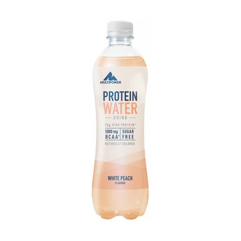 Multipower Protein Water, 12 X 500 Ml Bottles (Deposit)
