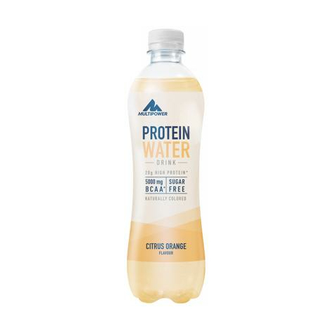 Multipower Protein Water, 12 X 500 Ml Bottles (Deposit)
