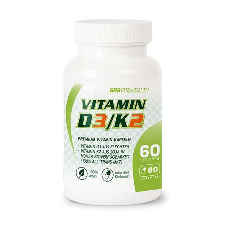 Srs Vitamina D3/K2, 60 Capsule Dose