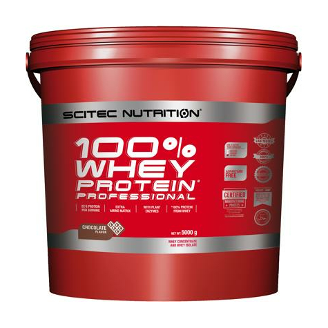 Scitec Nutrition 100% Whey Protein Professional, Secchio Da 5000 G