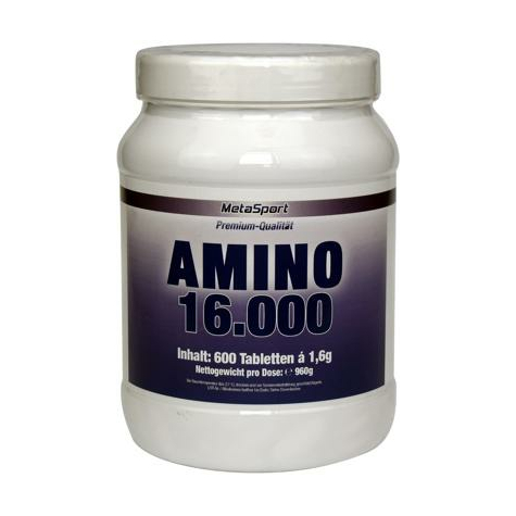 Metasport Amino 1600, 600 Compresse Masticabili Dose