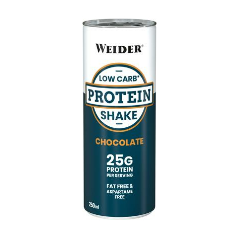 Joe Weider Low Carb Protein Shake, 24 Lattine Da 250 Ml