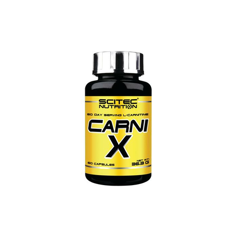 scitec nutrition carni-x, 60 capsule dose