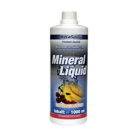 Metasport Liquido Minerale+L-Carnitina+Magnesio, 1:80, Bottiglia Da 1000 Ml