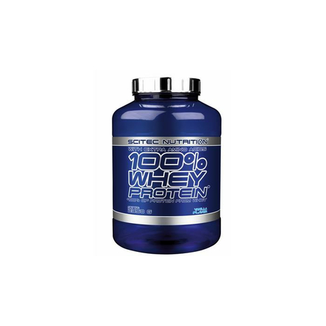 scitec nutrition 100% whey protein, 2350 g dose