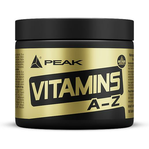 Peak Performance Vitamins A-Z, 180 Tablets (13010020)