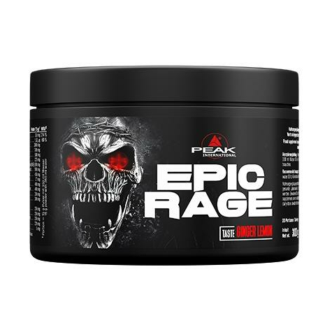 Peak International Epic Rage, Lattina Da 300g, Zenzero Limone