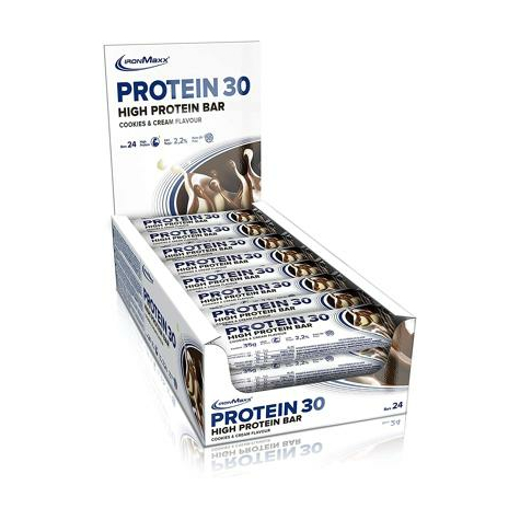 Ironmaxx Protein 30 Bar, 24 X 35 G Barretta Proteica