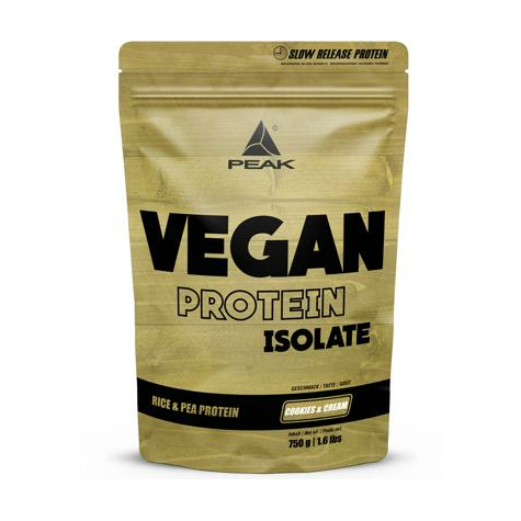 Peak Performance Vegan Protein Isolate, Sacchetto Da 750 G