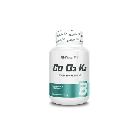 Biotech Usa Ca-D3-K2 Capsule, 90 Capsule Dose