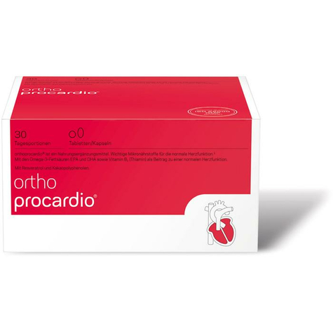 Orthomed Orthoprocardio, 30 Dosi Giornaliere