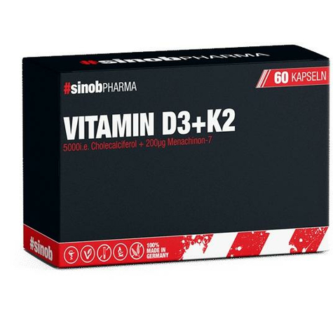 Blackline 2.0 Vitamina D3 + K2, 60 Capsule