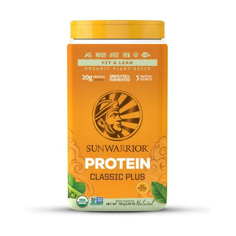 Sunwarrior Classic Plus Protein, Lattina Da 750g -Bio-