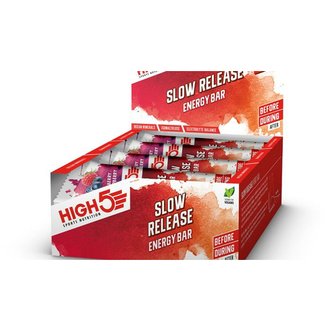 High5 Slow Release Energy Bar, 16 X 40 G Bar