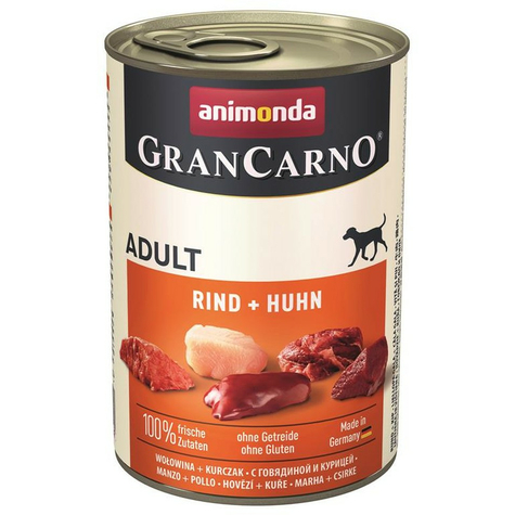 Animonda Cane Grancarno,Carno Adulto Manzo-Pollo 400g D