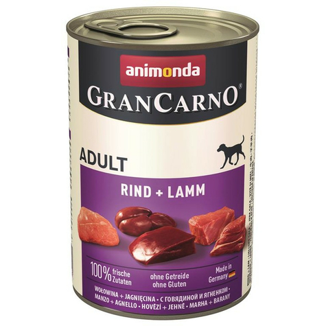 Animonda Cane Grancarno,Carno Adulto Manzo-Agnello 400g D