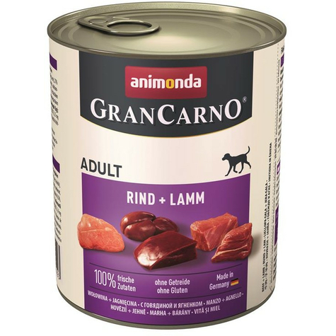 Animonda Cane Grancarno,Carno Adulto Manzo-Agnello 800g D