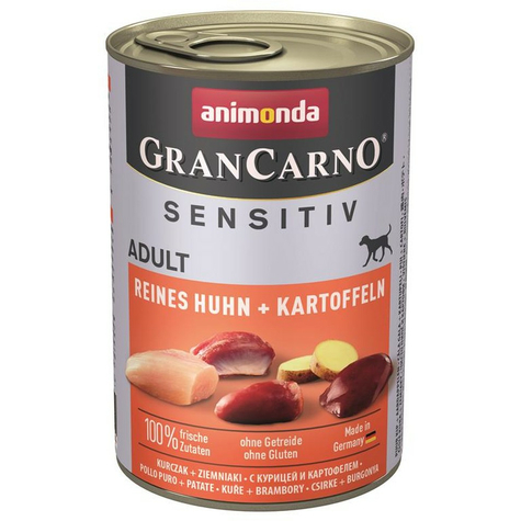 Animonda Cane Grancarno Sensitive,Carno Sensi Pollo+Patata 400gd