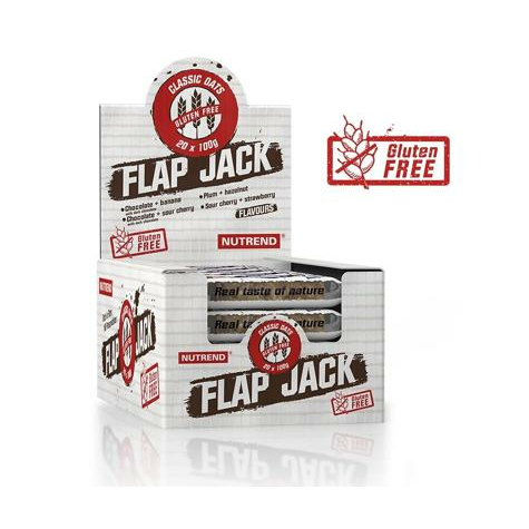 Nutrend Flapjack Gluten-Free, 20 X 100 G Bar