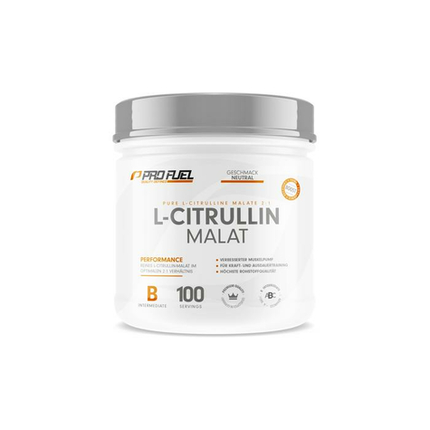 Profuel L-Citrullina Malato 2:1 Polvere, Lattina Da 300 G, Neutro