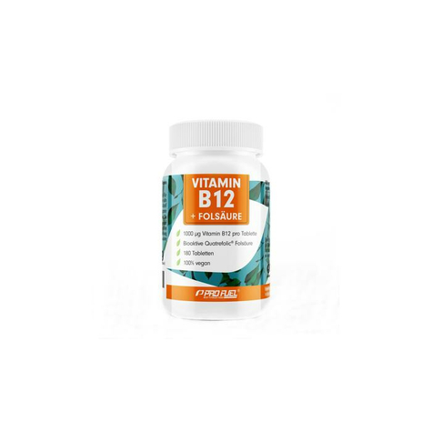 Profuel Vitamina B12 + Folsre, 180 Compresse Dose