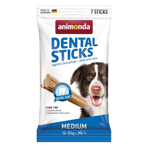 Animonda Snack Per Cani, Bastoncini Dentali Med. 180 G