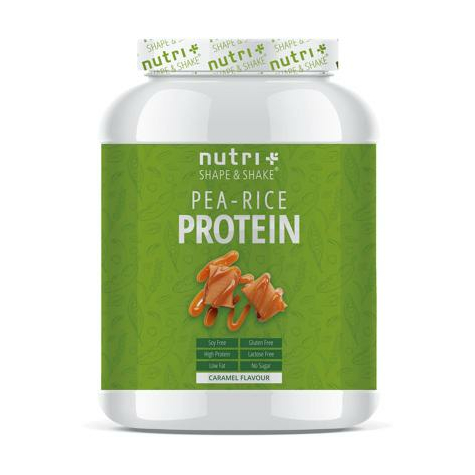 Nutri+ Proteina Di Riso Vegana Del Pisello, Lattina Da 1000 G