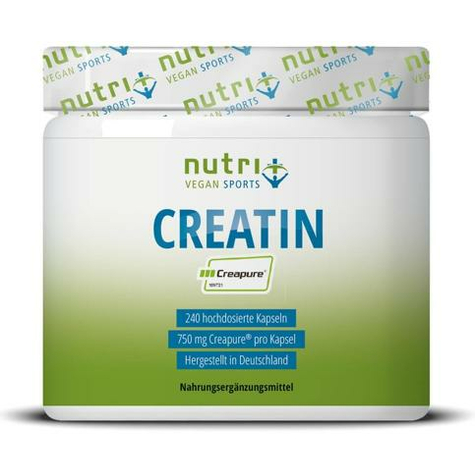 Nutri+ Vegan Creatina Capsule, 240 Capsule