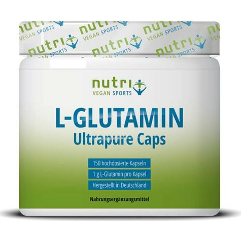 Nutri+ Vegan L-Glutammina Capsule Ultrapure, 150 Capsule