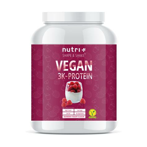 Nutri+ Vegan 3k Proteine In Polvere, 1000 G Lattina