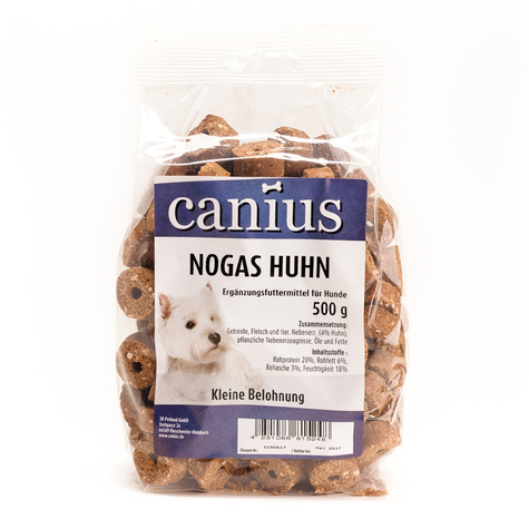 canius snacks,canius nogas pollo 500 g