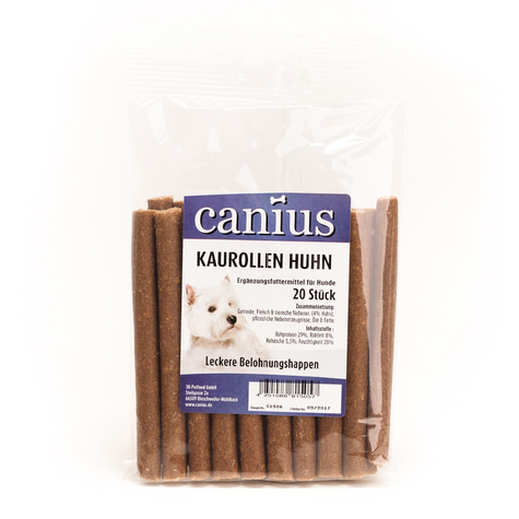 Canius Snacks, Canius Chewing Rolls Pollo 20 Pc