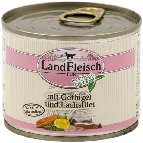 Landfleisch, Landfleisch Gef-Lachsfil.195gd