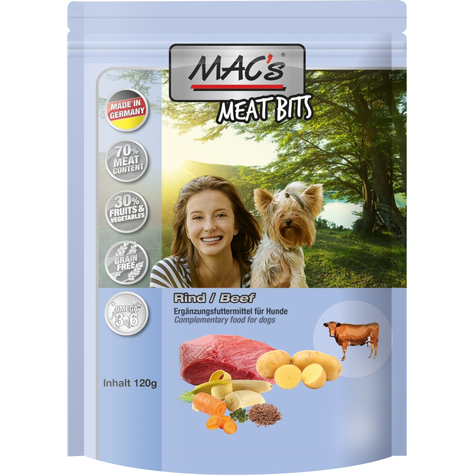 Mac's, Macs Meat Bits Beef 120g